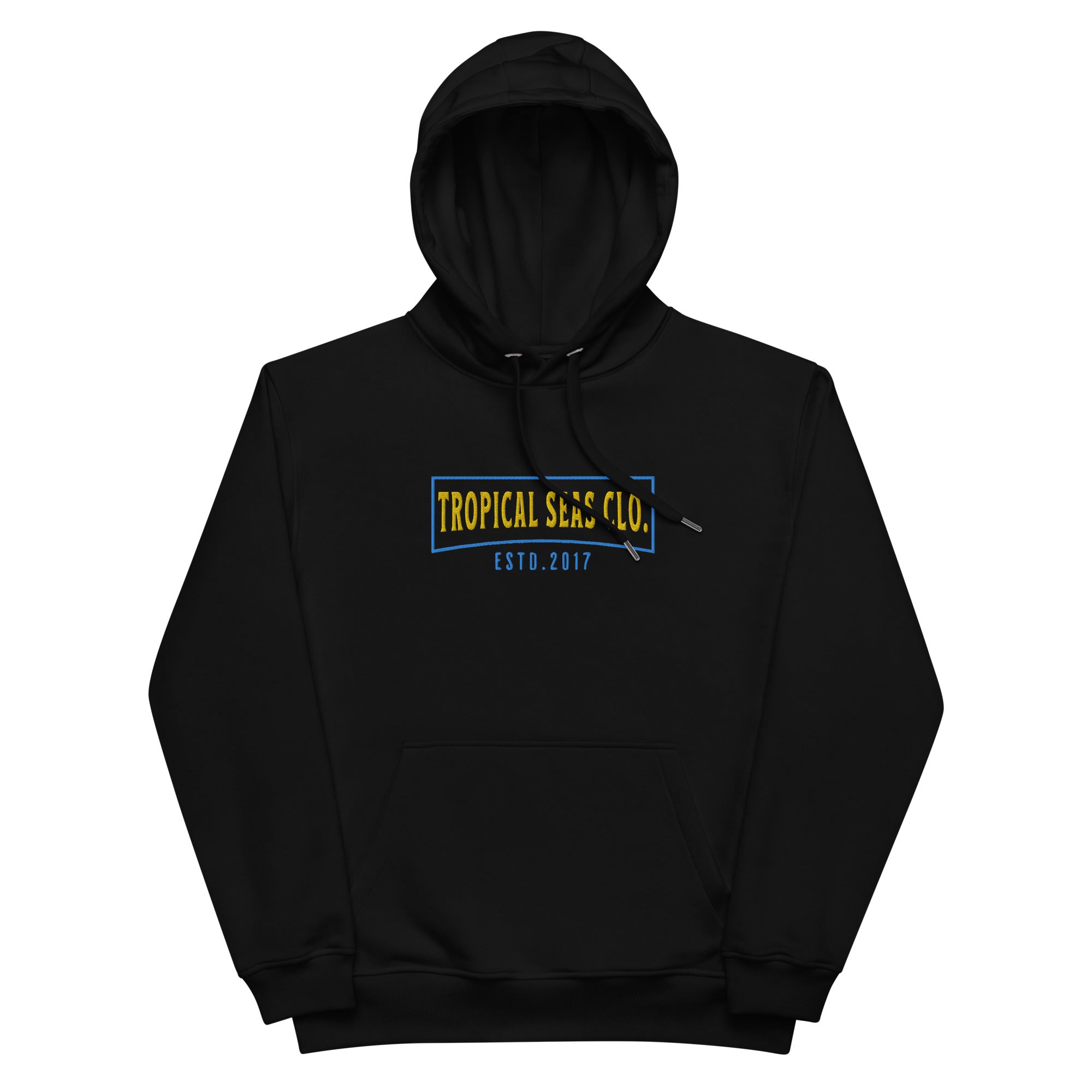 Premium Jagged Tropical Seas Eco Hoodie | Streetwear