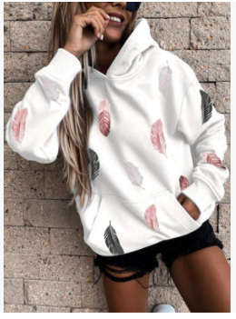 Women's Long Sleeve Solid Color Pullover Hoodie | Streetwear