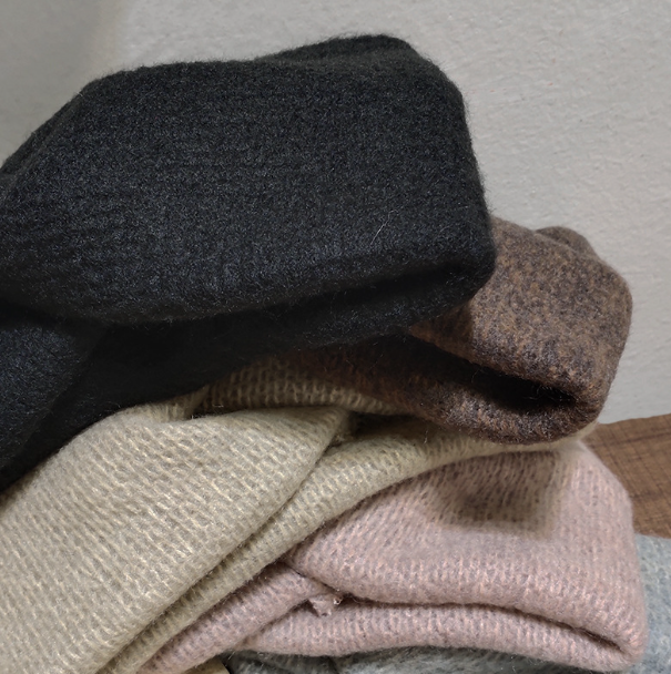 Wool French Cross Hairband for Autumn and Winter
