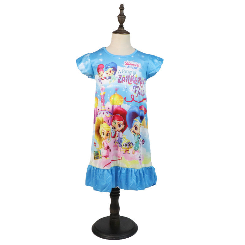 2023 Girls' Summer Dress and Sleepwear Collection