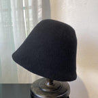 Versatile Women's Wool Knitted Fisherman's Hat | Embroidered Cap