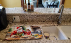 Cookies with Santa Claus Dish Drying Mat