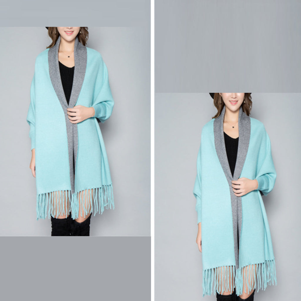 Aesthetica Two-Toned Shawl Coat