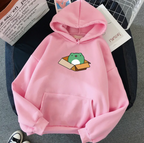 Womens Simple Long Sleeved Hoodie | Streetwear