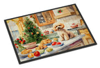 Poodle Christmas Cookies Doormat
