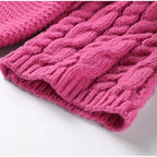 Round Neck Knit Pullover Sweater | Streetwear
