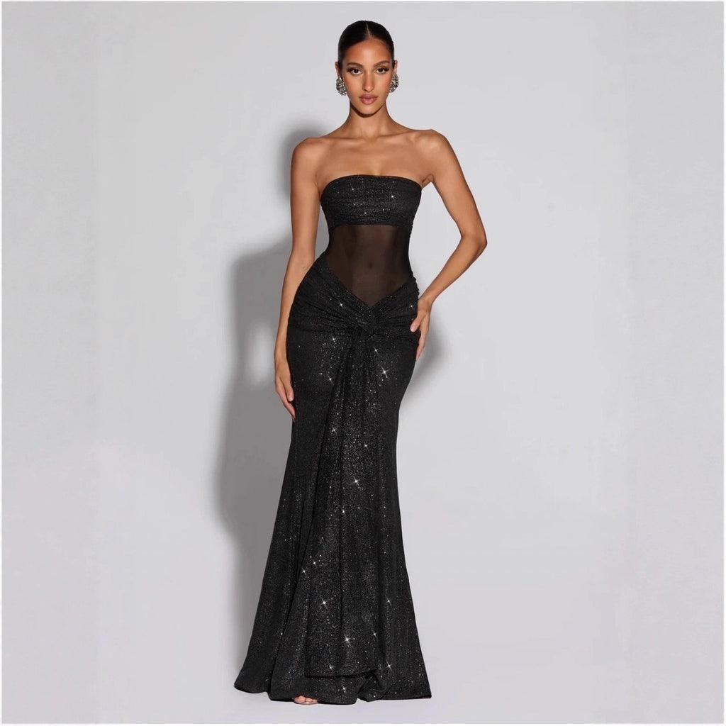 Sequin Fashion Sexy Tube Top Dress
