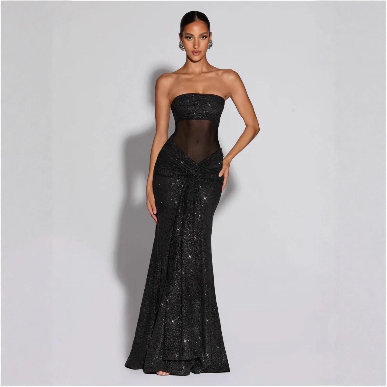 Sequin Fashion Sexy Tube Top Dress