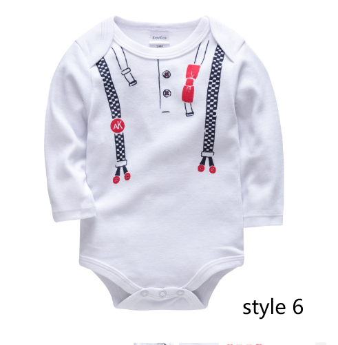2020 New Cotton Long Sleeve Baby Bodysuit
