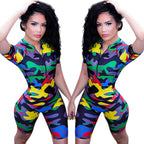 Camouflage Bodysuit - Sexy Women's Fashion Outfit