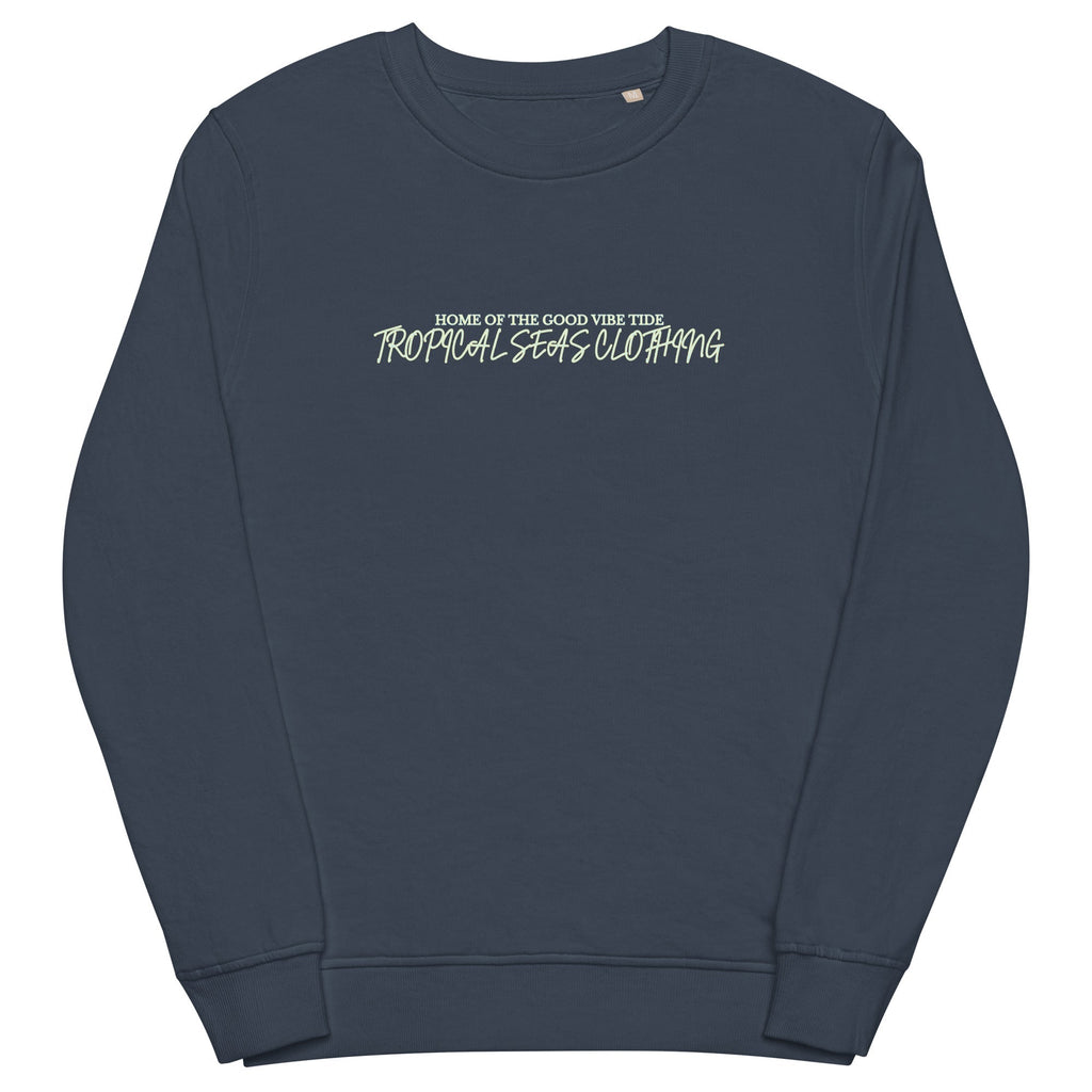 Unisex Neon Nights Organic Sweatshirt | Streetwear