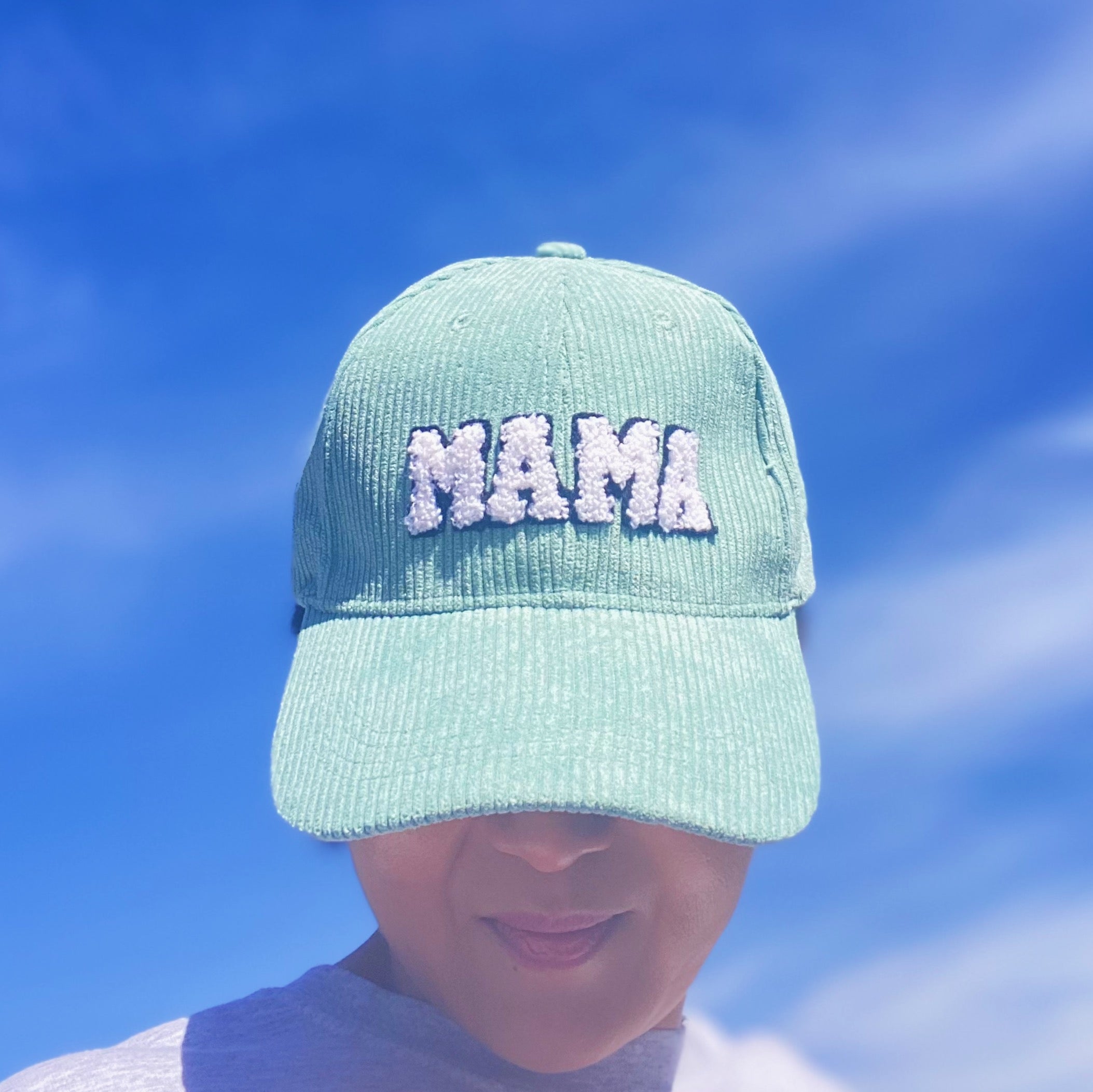 Corduroy Mama Ball Cap | Embroidered Cap