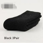 Double Needle Rabbit Wool Socks for Women