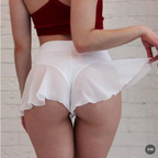 High Waist Milk Silk Thong