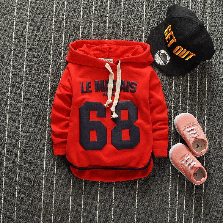 Cartoon Casual Digital Print Baby Hoodie | Streetwear