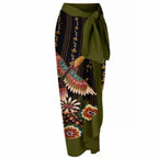 2023 Vintage Floral Print Women's Two-Piece Swimsuit