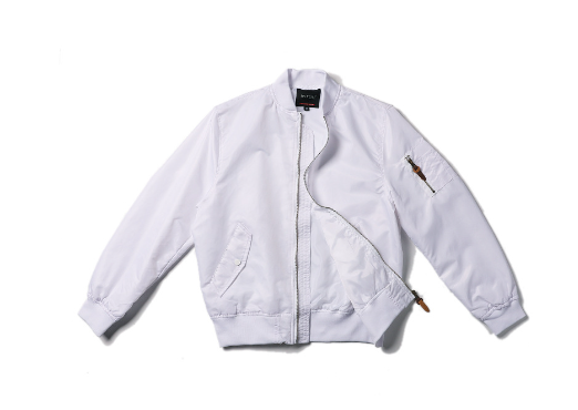 Leanna Stylish Warm Bomber Jacket - Purple/M (One Piece)