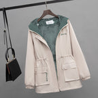 Thickened Velvet Padded Coat for Women