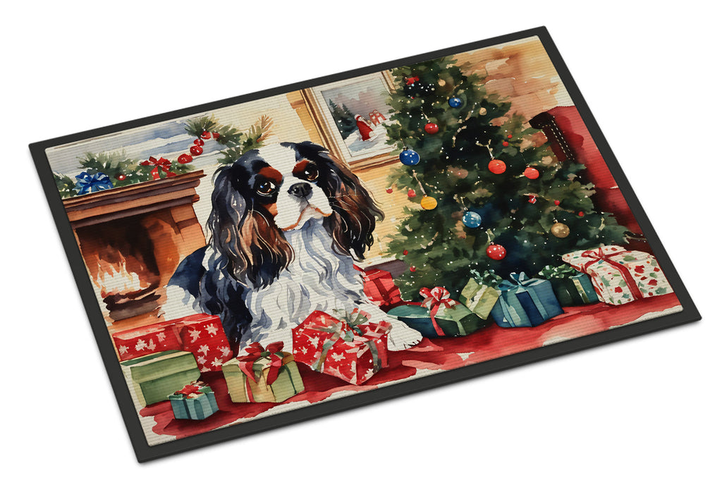 Cavalier Spaniel Cozy Christmas Doormat