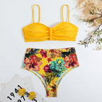 2023 Women's High-Waisted Multi-Color Bikini Set