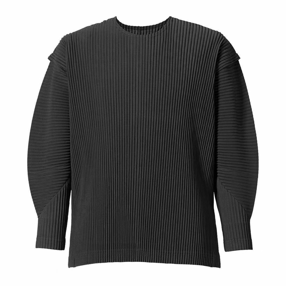 Men's Casual Loose Long Sleeve Round Neck Sweater
