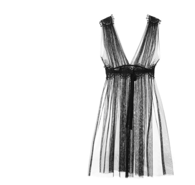 Lace Transparent Nightgown for Women (Long Style)
