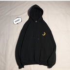 Hooded Casual Jacket Plus Size Couple Outfit