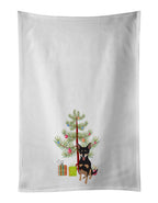 Chihuahua Tricolor #1 Christmas Kitchen Towel Set of 2