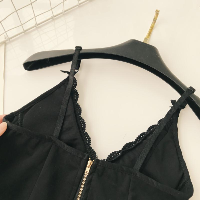 2020 Spring Sexy Lace Deep V Tank Top for Women