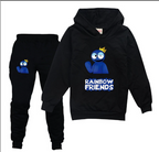 Korean Style Women's Hooded Sweater with Penguin Print