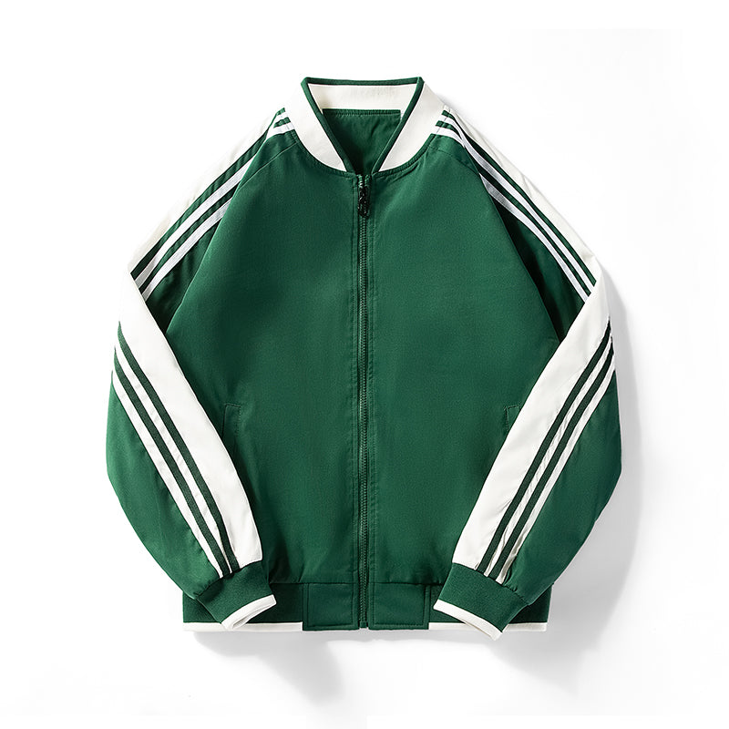 Men's Casual Baseball Jacket - Versatile Spring/Fall Top