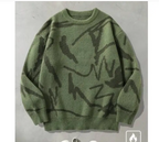 Men's Knitted Long-Sleeve Jacket