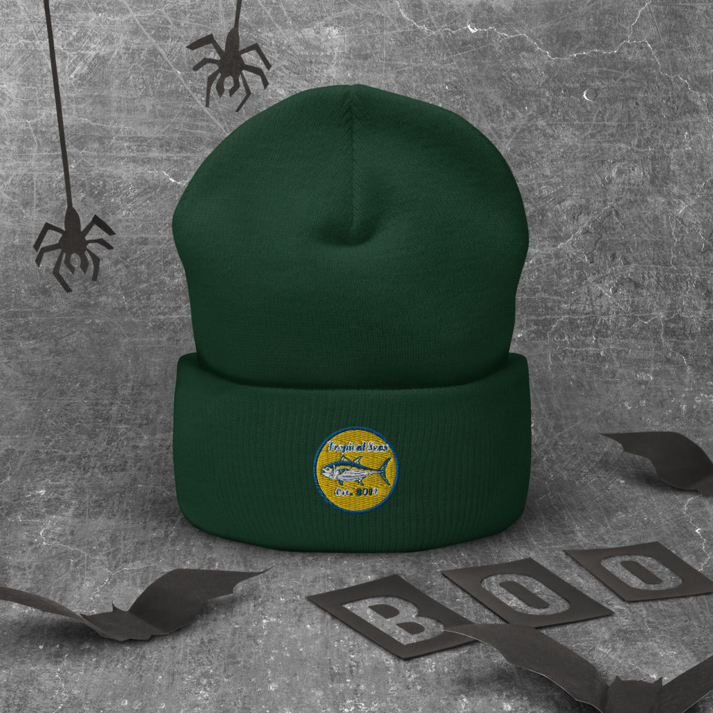 Tuna Tuna Tuna Fishing Beanie | Embroidered Cap