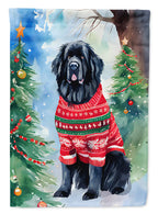 Newfoundland Christmas Garden Flag