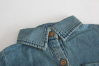 2020 Spring New Baby Soft Denim Bodysuit for Fall