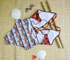 Women's Printed Plunge One-Piece Swimsuit