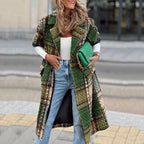 Stylish Long Sleeve Lapel Coat for Women