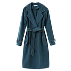 Lace-up Long Sleeve Large Lapel Jacket