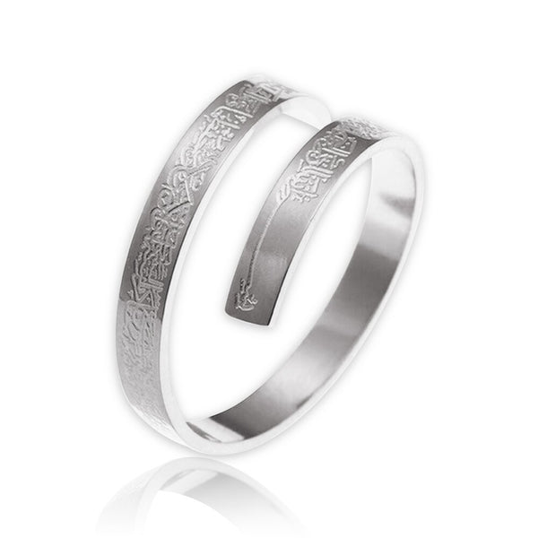 Gold-Plated Stainless Steel Cross Fashion Ring