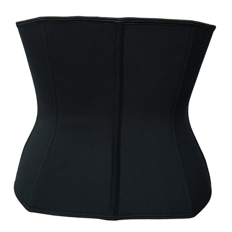 Zipper Front Neoprene Waist Corset