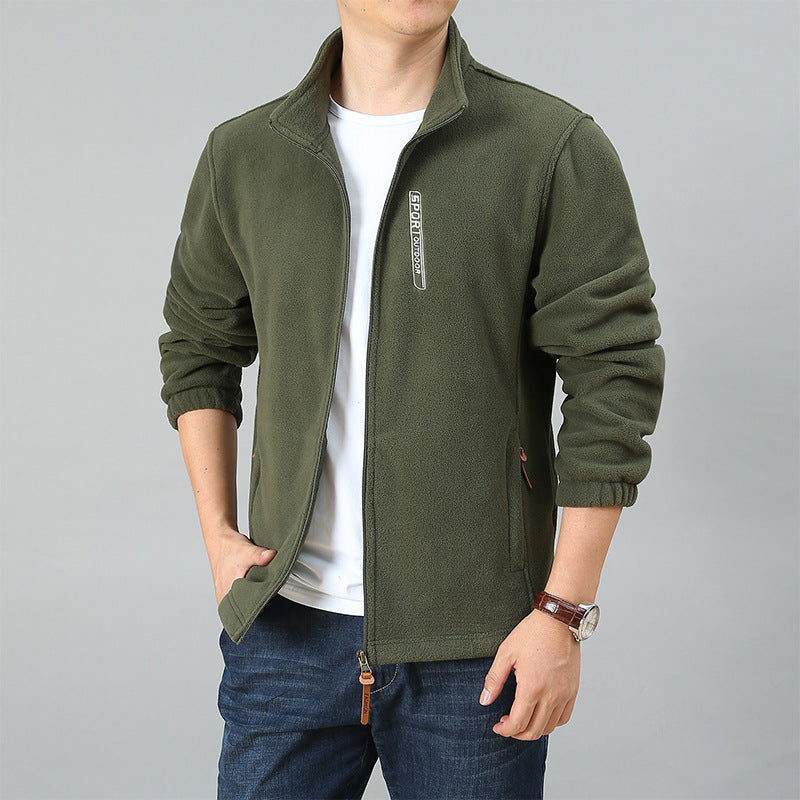 Oversized Warm Fleece Sweater Cardigan Jacket