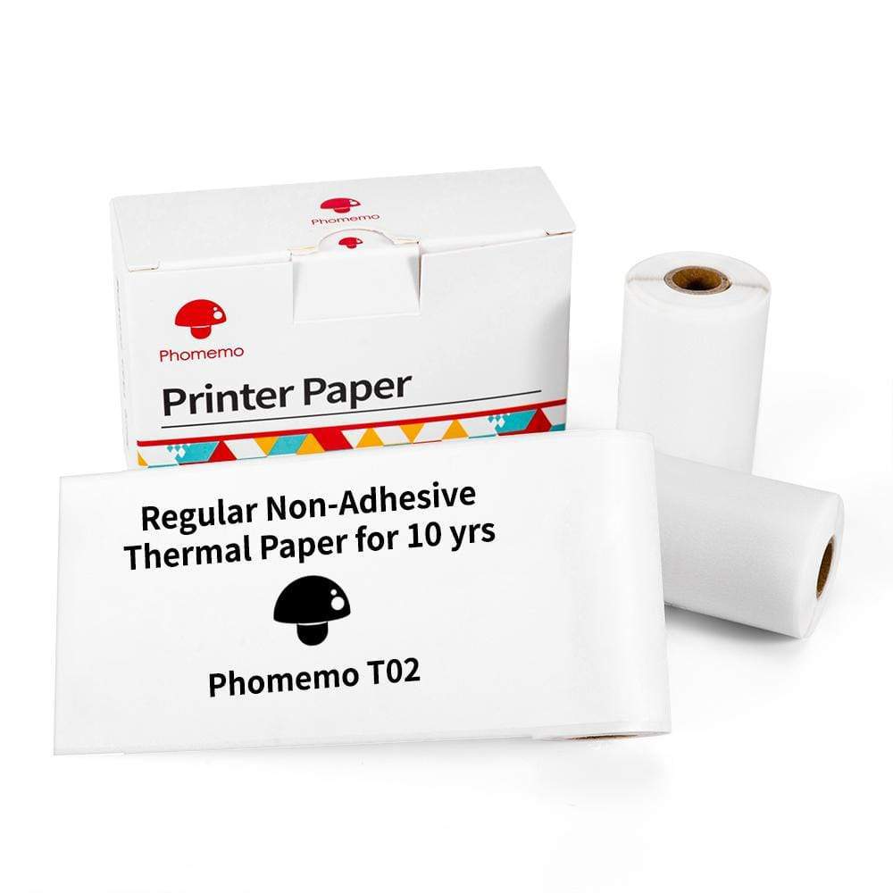 Phomemo Thermal Photo Sticker Paper, 3 Rolls