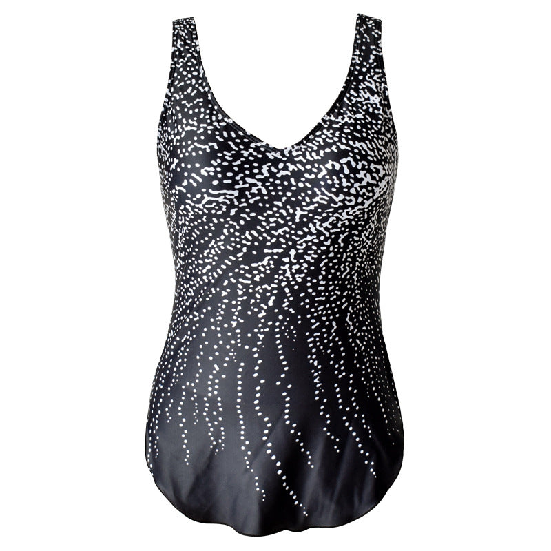 Polka Dot Cross-border One-piece Swimsuit Fashion