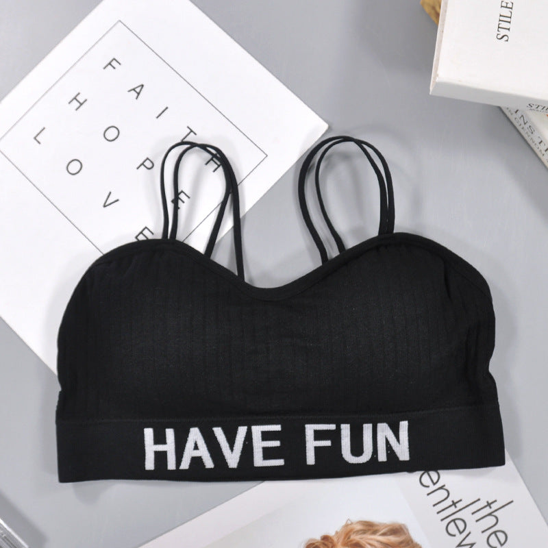 Havefun Tube Top with Sexy Lettering Design