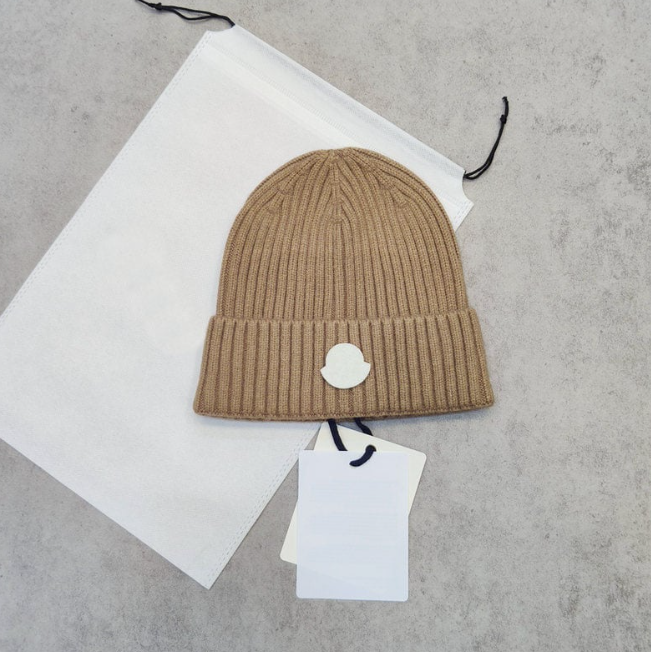 New Women's Winter Knitting Wool Hat | Embroidered Cap