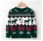 Children's Christmas Deer Pullover Sweater
