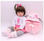 Silicone Reborn Baby Doll - Realistic Toy for Kids | Home Decor