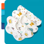 Rotating Flower Waterproof Baby Bibs and Feeding Scarf