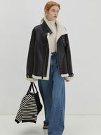 MOLAN Women's Thicken Winter Bomber Jacket 2023