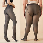 Women's Fashion Simple Fleece-lined Thermal Stockings